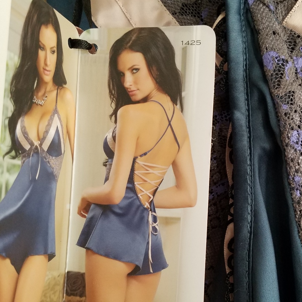Coquette Corset Back Teddy Bodysuit - M - NWT's